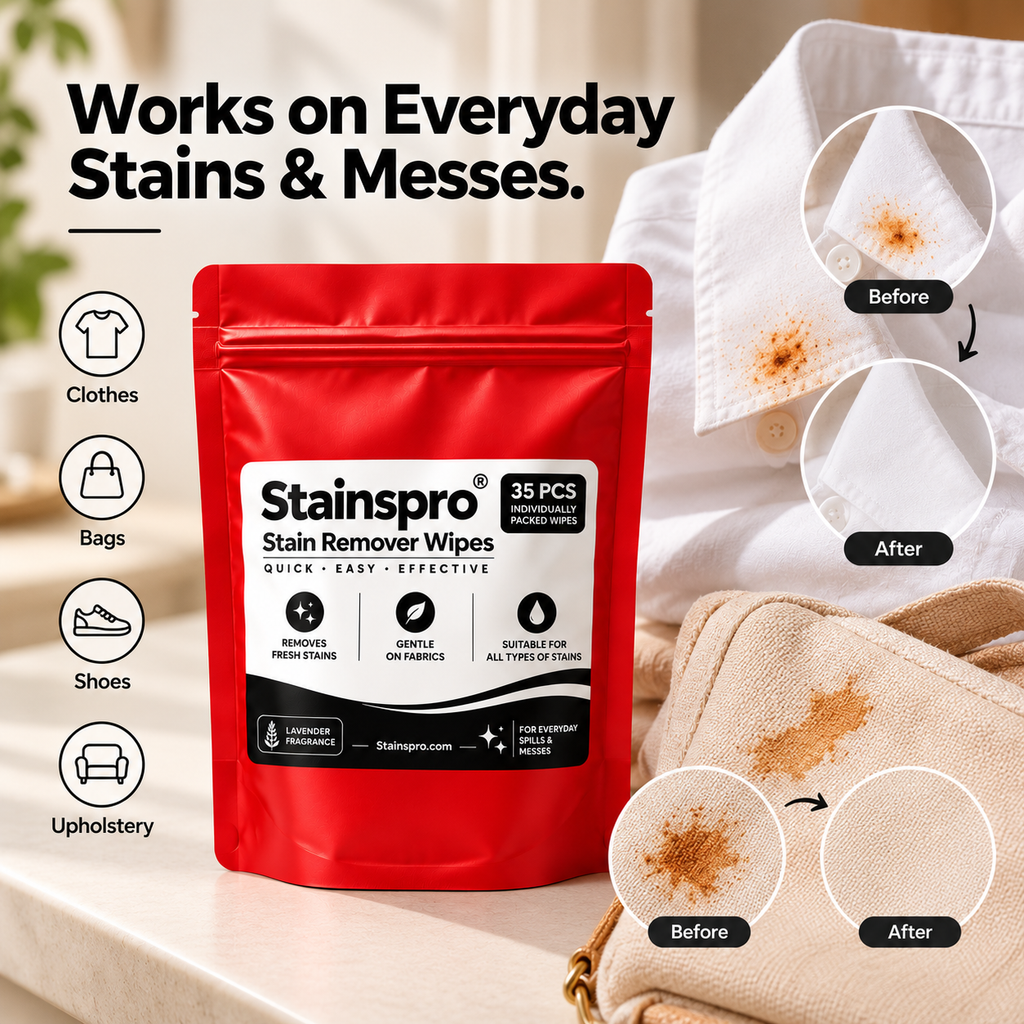 Stainspro Stain Remover Wipes (35 Wipes Each Pack)
