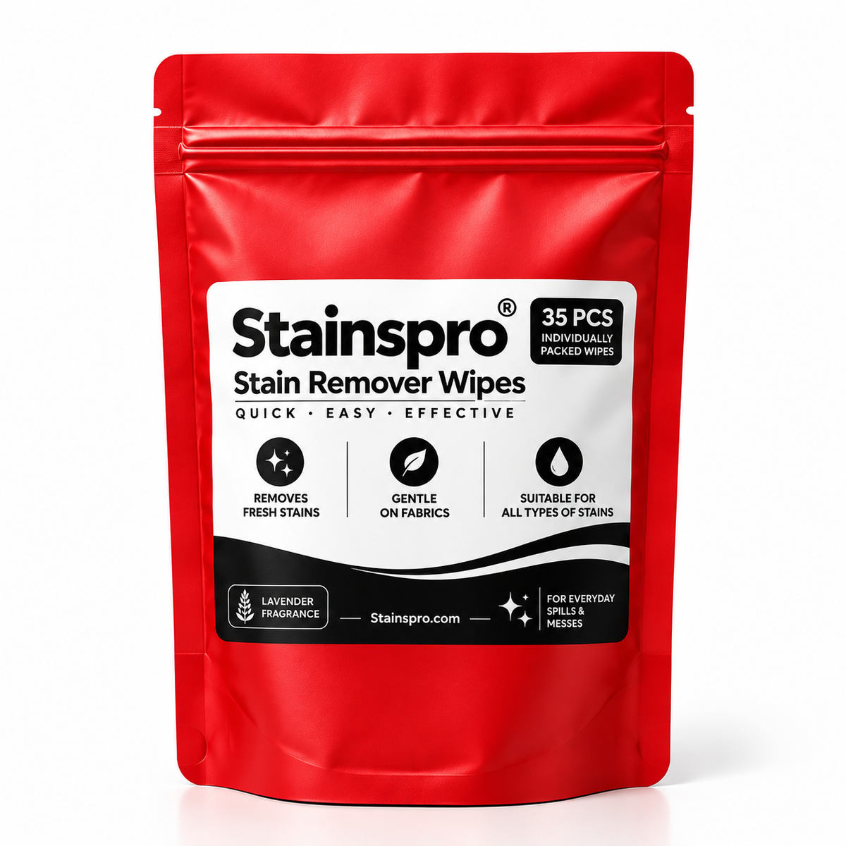 Stainspro Stain Remover Wipes (35 Wipes Each Pack)